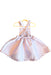 A Multicolour Overall Dresses from Angel's Face in size 5T for girl. (Back View)