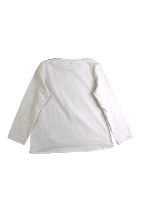 A Beige Long Sleeve Tops from Mayoral in size 4T for girl. (Back View)