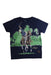 A Navy Short Sleeve T Shirts from Mayoral in size 5T for boy. (Front View)
