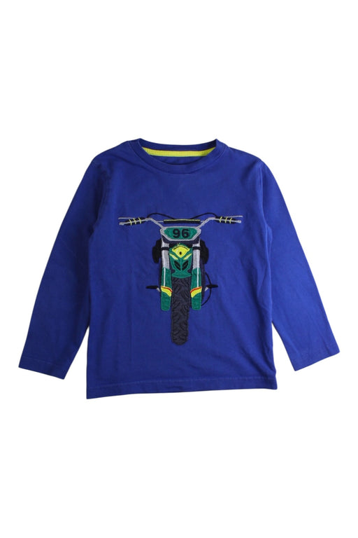 A Blue Long Sleeve T Shirts from Boden in size 3T for boy. (Front View)