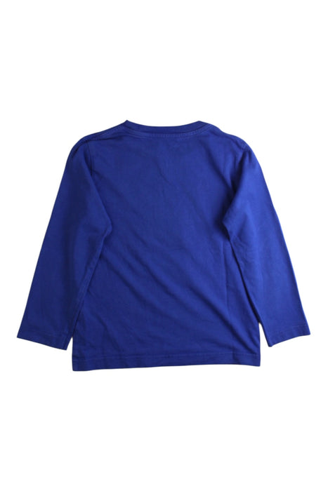 A Blue Long Sleeve T Shirts from Boden in size 3T for boy. (Back View)