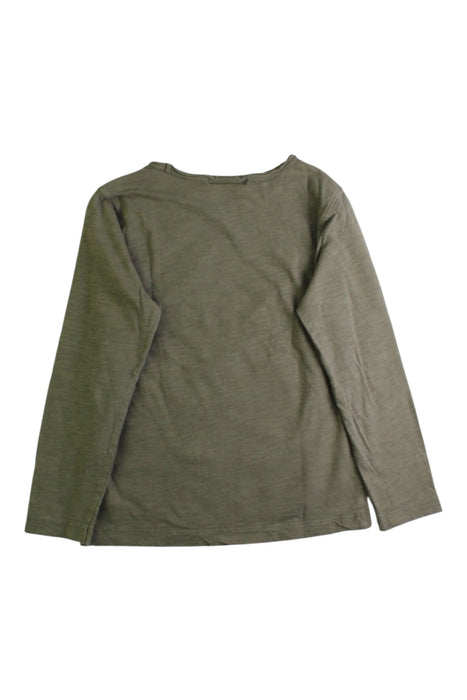 A Green Long Sleeve T Shirts from Bonpoint in size 4T for boy. (Back View)