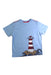 A Blue Short Sleeve T Shirts from Hanna Andersson in size 2T for boy. (Front View)