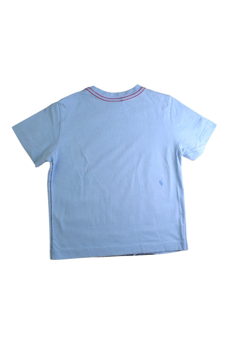 A Blue Short Sleeve T Shirts from Hanna Andersson in size 2T for boy. (Back View)