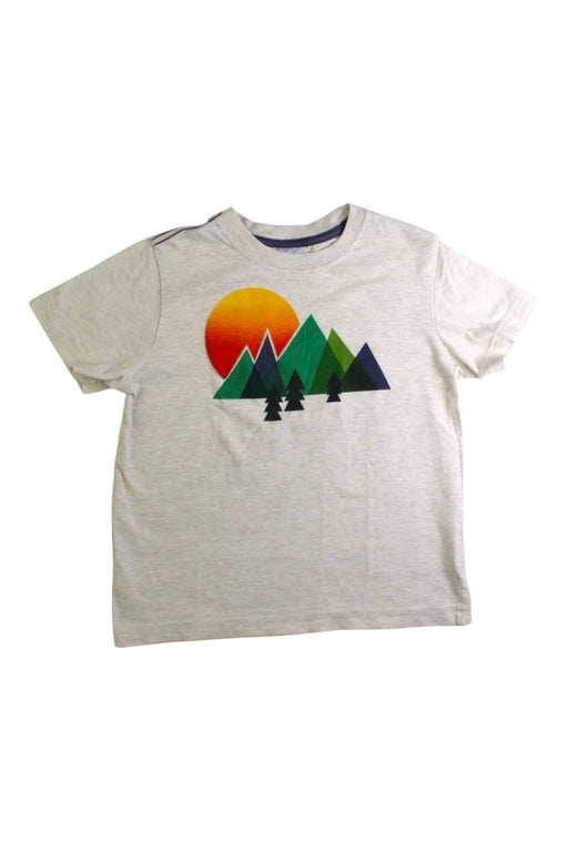 A Beige Short Sleeve T Shirts from Hanna Andersson in size 2T for boy. (Front View)