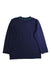 A Navy Long Sleeve T Shirts from Hanna Andersson in size 2T for boy. (Back View)