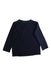 A Navy Long Sleeve T Shirts from Boden in size 3T for boy. (Back View)