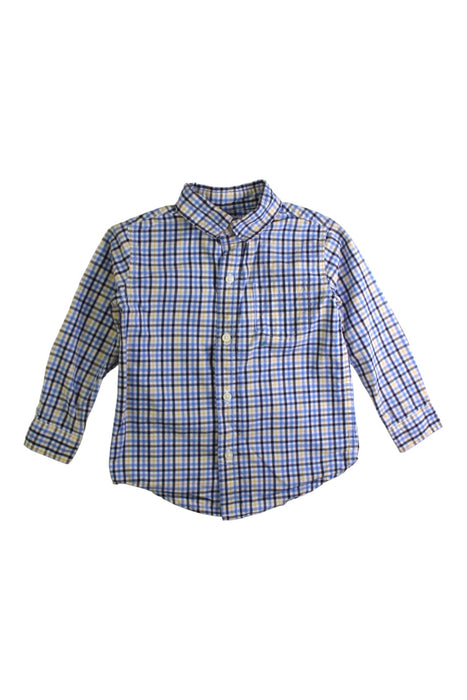 A Blue Long Sleeve Shirts from Janie & Jack in size 2T for boy. (Front View)