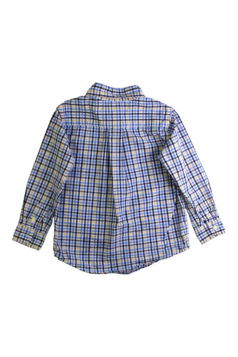 A Blue Long Sleeve Shirts from Janie & Jack in size 2T for boy. (Back View)