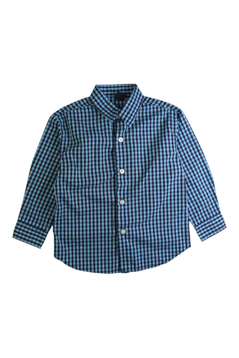 A Blue Long Sleeve Polos from Nautica in size 2T for boy. (Front View)