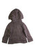A Brown Zippered Sweatshirts from Kaloo in size 3-6M for neutral. (Back View)