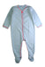 A Blue Onesies from Petit Bateau in size 12-18M for girl. (Front View)