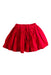 A Red Short Skirts from Bonton in size 6T for girl. (Front View)