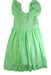 A Green Sleeveless Dresses from Jacadi in size 10Y for girl. (Front View)