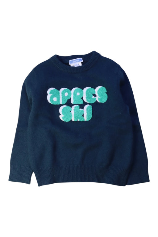 A Navy Knit Sweaters from Jacadi in size 3T for boy. (Front View)
