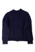 A Blue Zippered Sweatshirts from Jacadi in size 3T for boy. (Back View)