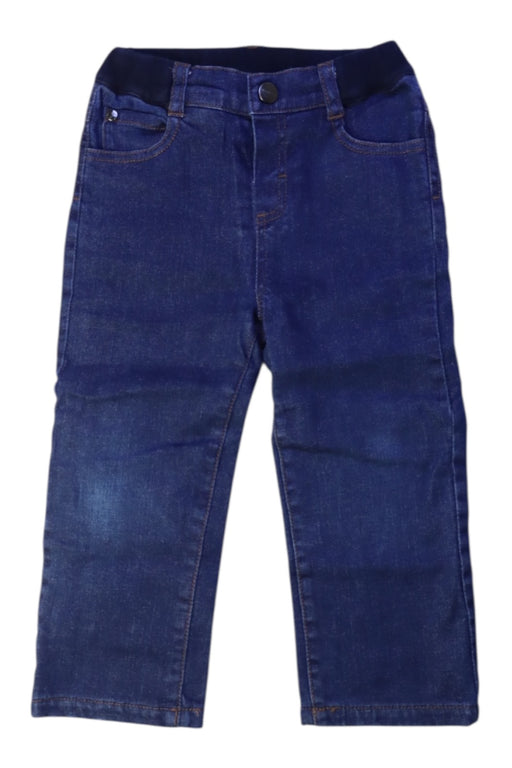 A Blue Jeans from Jacadi in size 2T for boy. (Front View)