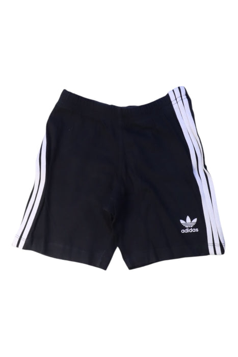 A Black Shorts from Adidas in size 3T for boy. (Front View)