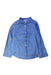 A Blue Long Sleeve Shirts from Jacadi in size 4T for boy. (Front View)