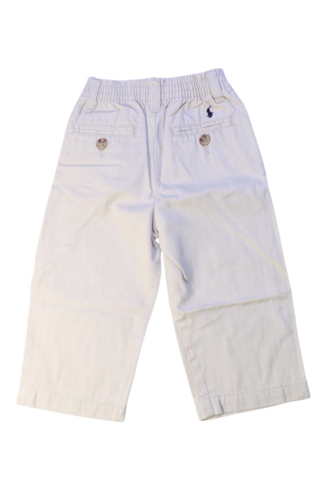A White Casual Pants from Polo Ralph Lauren in size 12-18M for boy. (Back View)