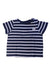 A Navy Short Sleeve T Shirts from Jacadi in size 3T for boy. (Front View)