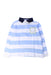 A Blue Long Sleeve Polos from Jacadi in size 3T for boy. (Front View)