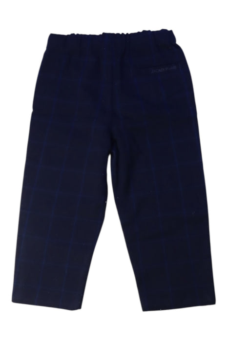 A Navy Casual Pants from Jacadi in size 2T for boy. (Back View)