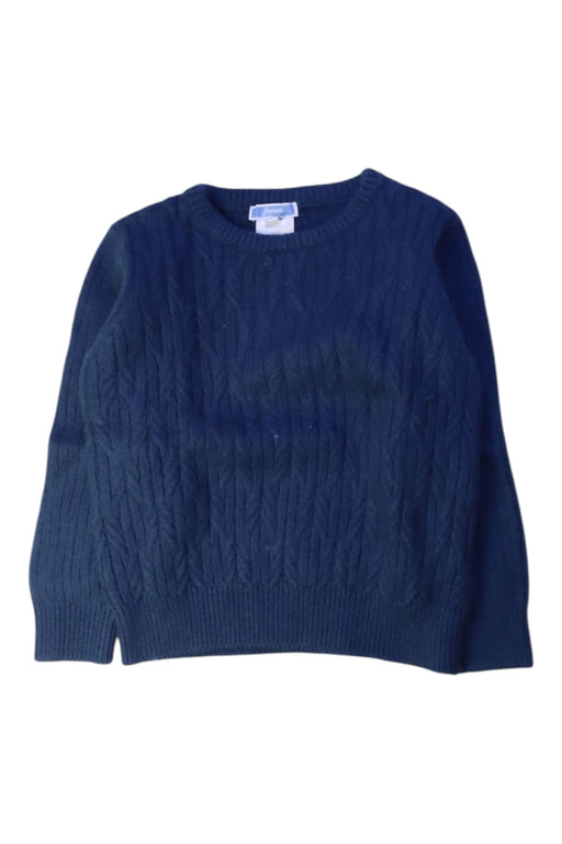 A Navy Knit Sweaters from Jacadi in size 3T for boy. (Front View)