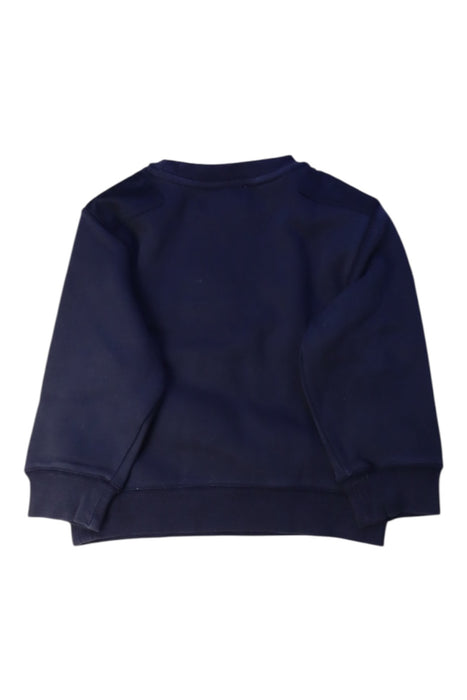 A Navy Crewneck Sweatshirts from Jacadi in size 3T for boy. (Back View)