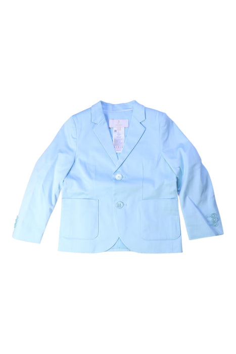 A Blue Blazers from Jacadi in size 3T for boy. (Front View)