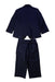 A Navy Suits from Nicholas & Bears in size 2T for boy. (Back View)