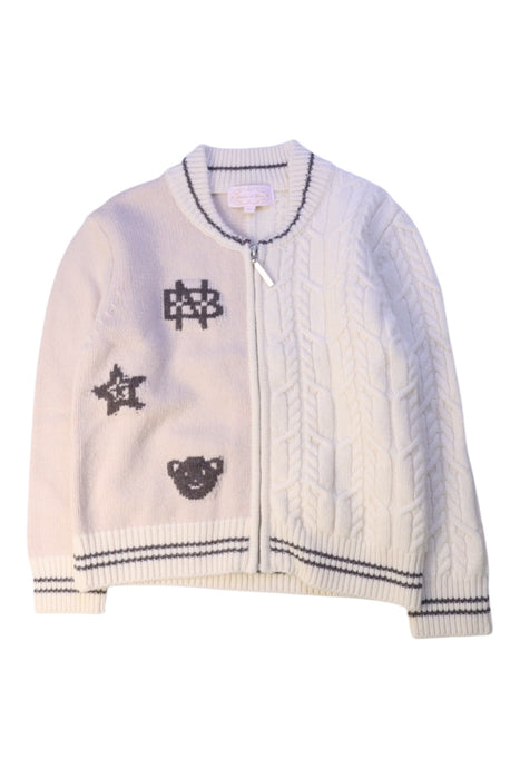 A White Cardigans from Nicholas & Bears in size 4T for boy. (Front View)