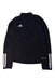 A Black Active Tops from Adidas in size 11Y for boy. (Front View)