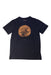 A Black Short Sleeve T Shirts from Air Jordan in size 10Y for boy. (Front View)