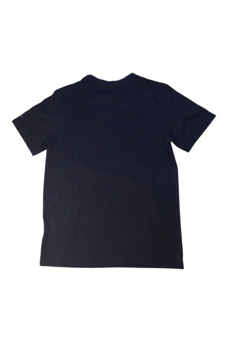 A Black Short Sleeve T Shirts from Air Jordan in size 10Y for boy. (Back View)