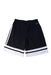 A Black Shorts from Adidas in size 12Y for boy. (Back View)