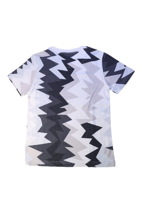 A Black Short Sleeve T Shirts from Air Jordan in size 10Y for boy. (Back View)