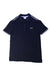 A Navy Short Sleeve Polos from Boss in size 12Y for boy. (Front View)