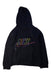 A Black Hooded Sweatshirts from Nike in size 10Y for boy. (Front View)