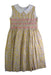 A Yellow Sleeveless Dresses from Rachel Riley in size 7Y for girl. (Front View)