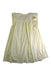 A Ivory Sleeveless Dresses from Petit Bateau in size 7Y for girl. (Back View)