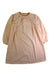 A Peach Long Sleeve Dresses from Bonheur du Jour in size 8Y for girl. (Front View)