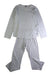 A White Pyjama Sets from Petit Bateau in size 8Y for girl. (Front View)
