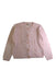 A Pink Cardigans from Bonton in size 8Y for girl. (Front View)