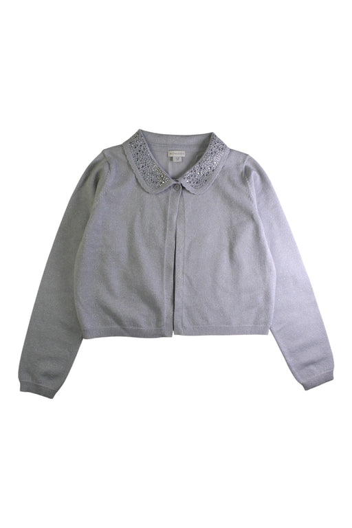 A Grey Cardigans from Monsoon in size 9Y for girl. (Front View)