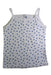A White Sleeveless Tops from Petit Bateau in size 8Y for girl. (Front View)