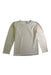 A Beige Long Sleeve Tops from Petit Bateau in size 8Y for neutral. (Front View)