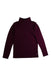 A Burgundy Long Sleeve Tops from Petit Bateau in size 8Y for neutral. (Front View)