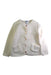 A White Coats from Jacadi in size 8Y for girl. (Front View)