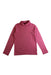 A Pink Long Sleeve Tops from Petit Bateau in size 6T for girl. (Front View)